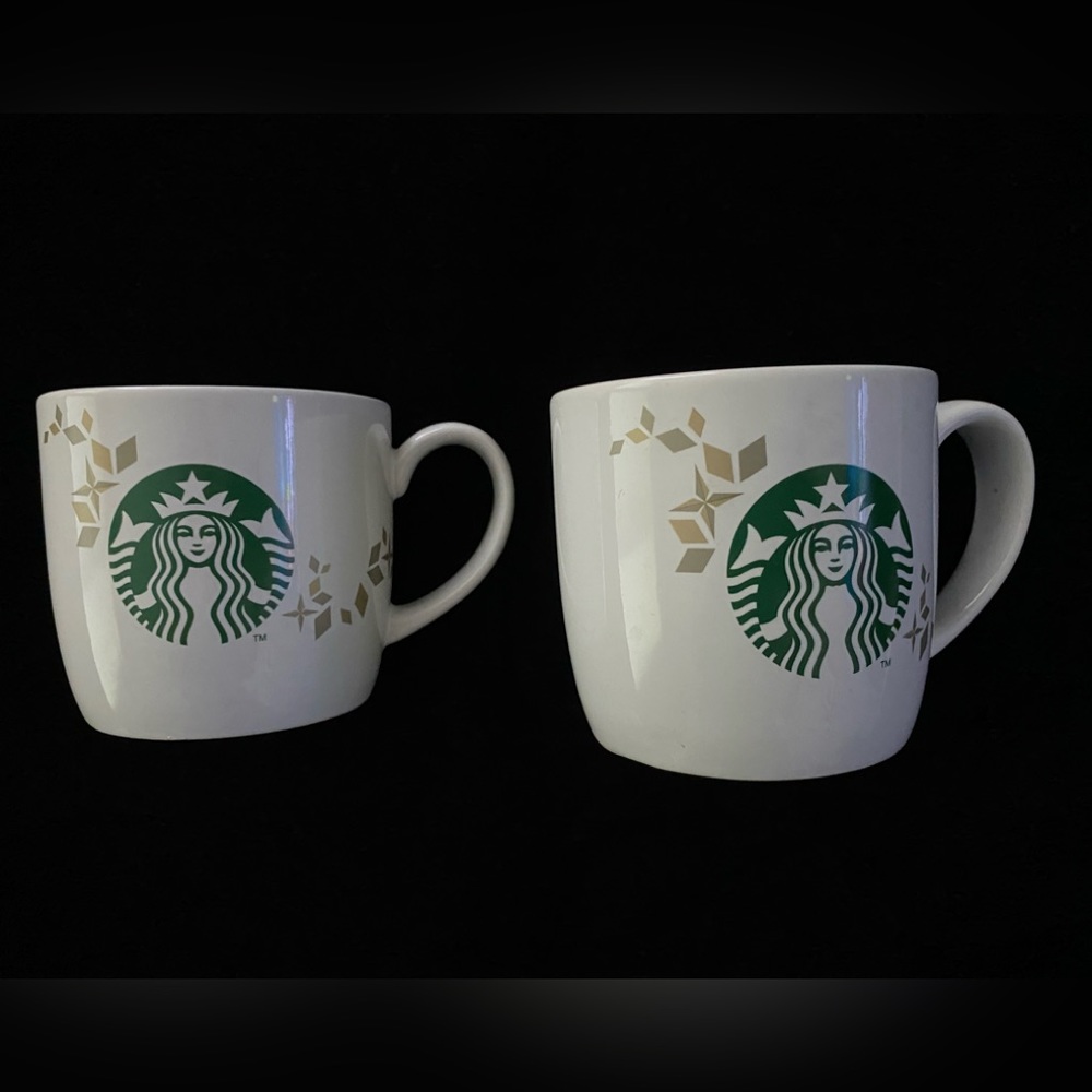 Set of Three Starbucks Holiday Mugs